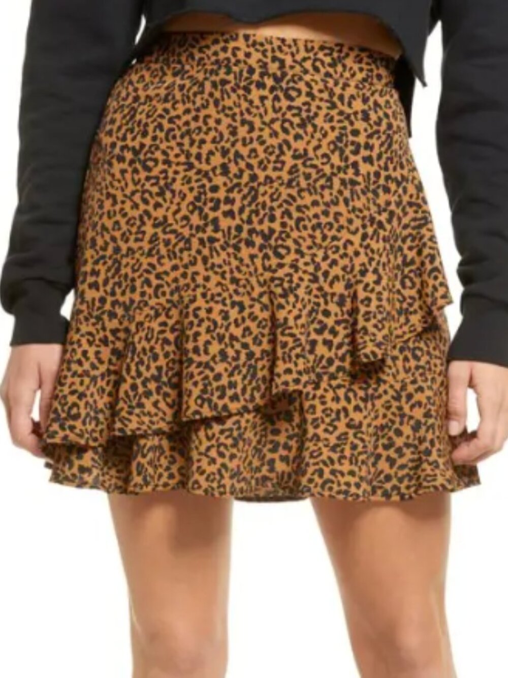 Altar'd State cheetah high waist skirt XS